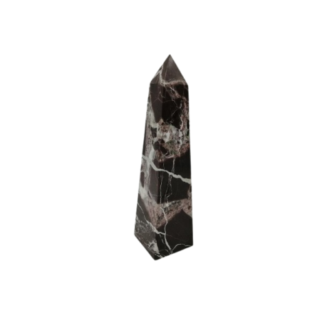 OBELISCO IN MARMO ROSSO LEVANTO