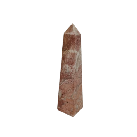 OBELISCO IN MARMO ROSSO PREZIOSO