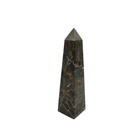 OBELISCO IN MARMO NERO MICHELANGELO