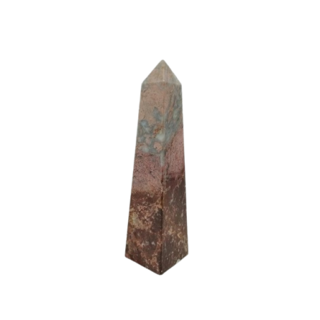 OBELISCO IN MARMO ROSSO PREZIOSO