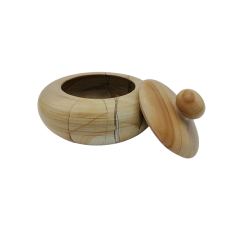 PORTA CARAMELLE IN TEAK