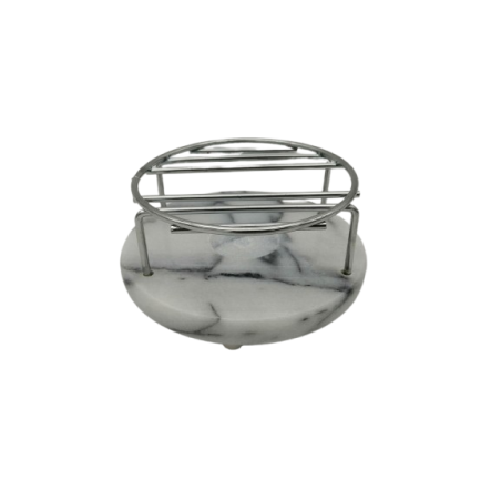 SCALDA VIVANDE IN MARMO BIANCO