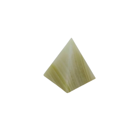 PIRAMIDE IN ONICE VERDE