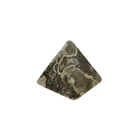 PIRAMIDE IN MARMO/PIETRA CON ANGOLI SMUSSATI