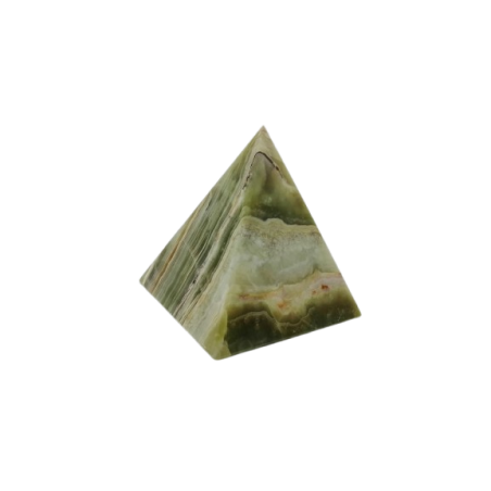 PIRAMIDE IN ONICE VERDE