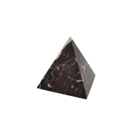 PIRAMIDE IN MARMO ROSSO LEVANTO