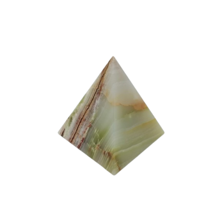 PIRAMIDE IN ONICE VERDE