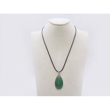 CIONDOLO IN AVVENTURINA VERDE