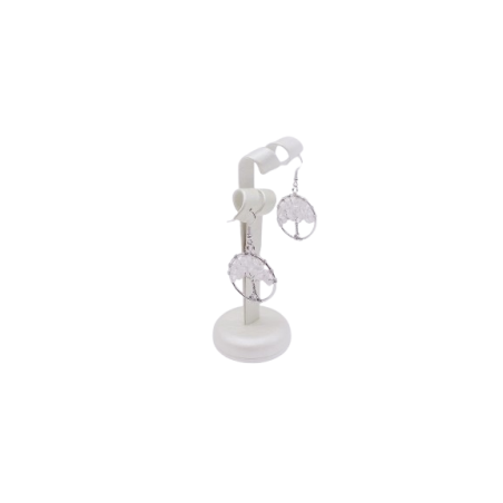 ORECCHINI CON ALBERO DELLA VITA IN OPALITE