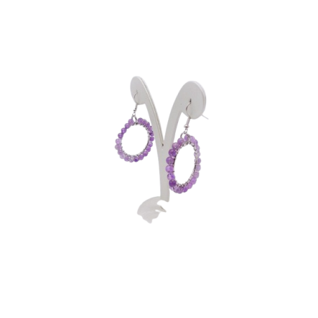 ORECCHINI IN AMETISTA