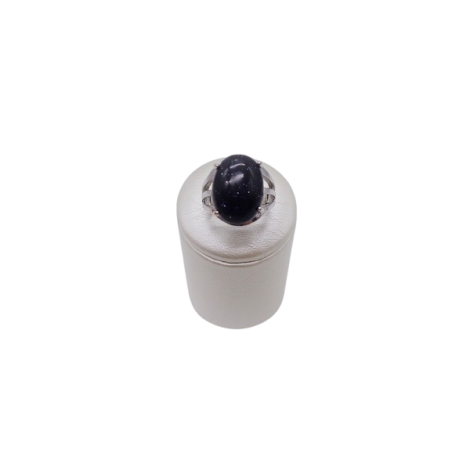 ANELLO PIETRA DEL SOLE BLU