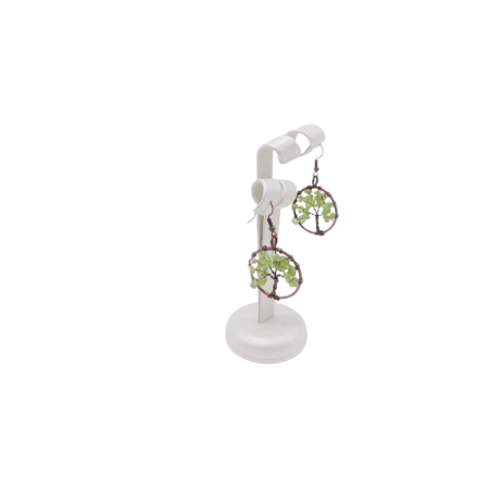 ORECCHINI IN QUARZO VERDE