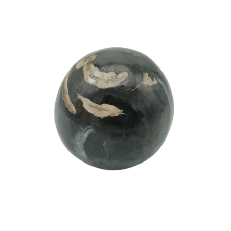 SFERA IN LEGNO FOSSILE