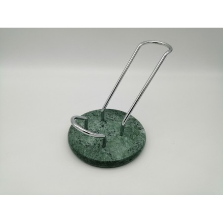 0182A 403  PORTABOTTIGLIA IN MARMO VERDE