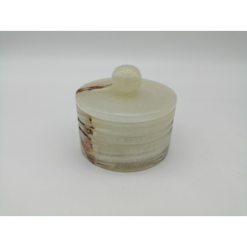 0198R 242  SCATOLA DA BAGNO IN ONICE IRIS