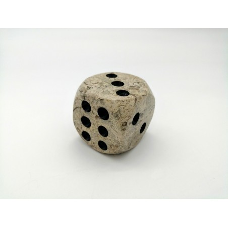 0231M 242  DADO IN PIETRA FOSSILE