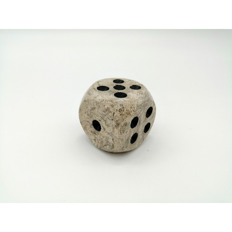 0232M 242  DADO IN PIETRA FOSSILE