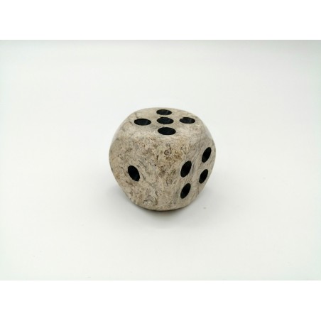 0232M 242  DADO IN PIETRA FOSSILE