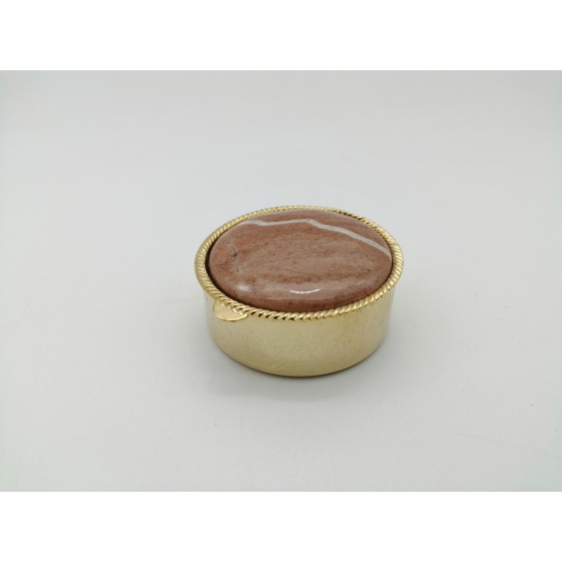 0454E 242  PORTAPILLOLE IN MARMO ROSA