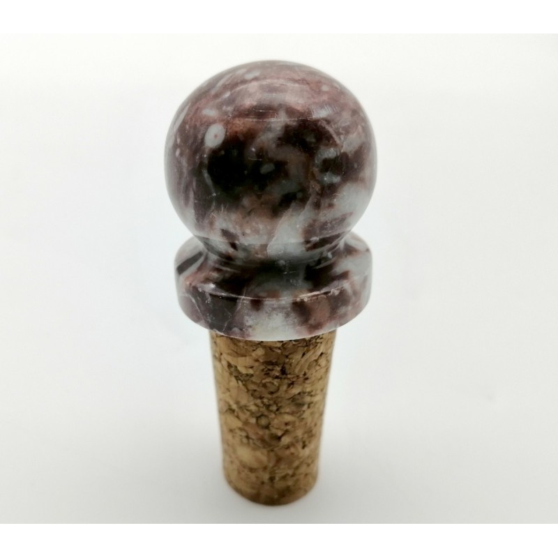 0455E 242  TAPPO IN MARMO ROSSO