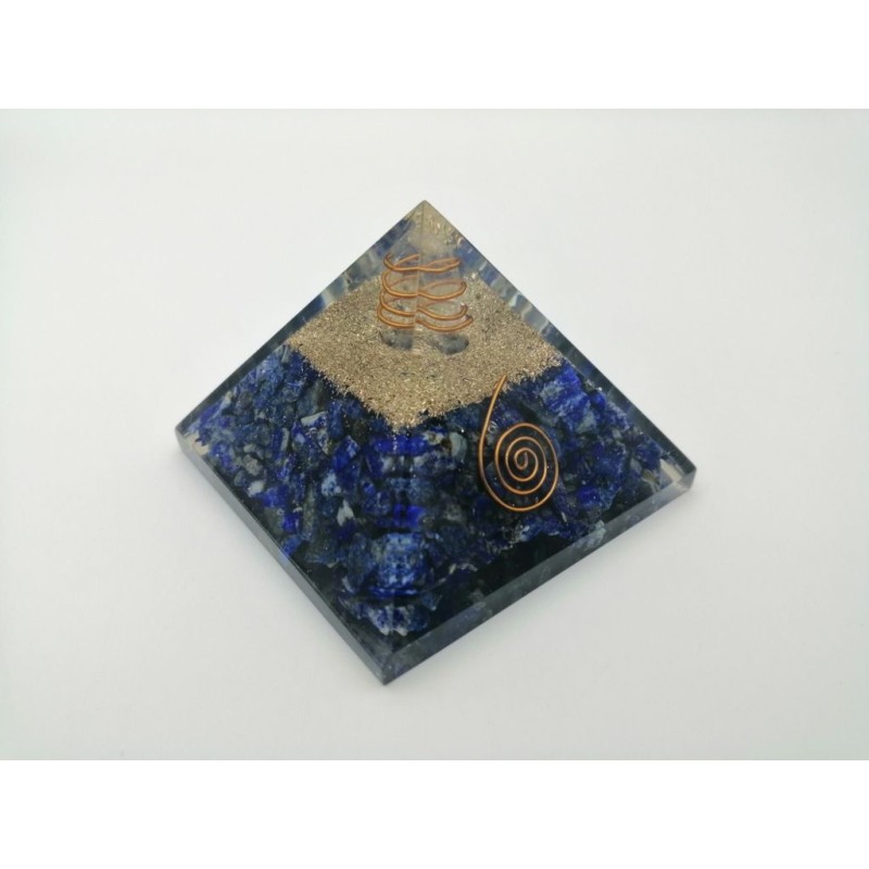 0479CK084 1  PIRAMIDE ORGONICA LAPIS LAZZULI