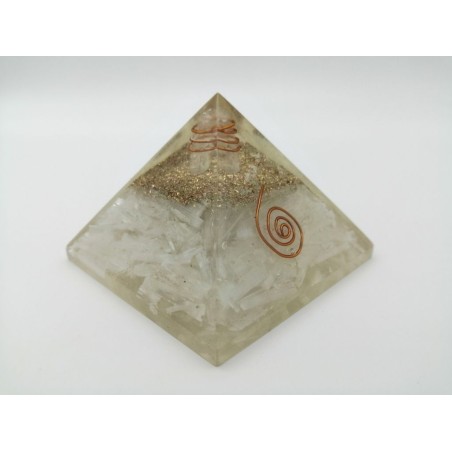 0479CK084 13  PIRAMIDE ORGONICA SELENITE