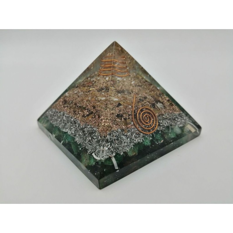 0479CK084 15  PIRAMIDE OCCHIO DI TIGRE