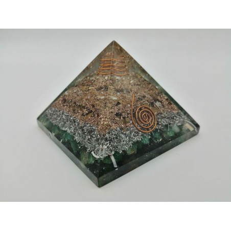 0479CK084 15  PIRAMIDE OCCHIO DI TIGRE