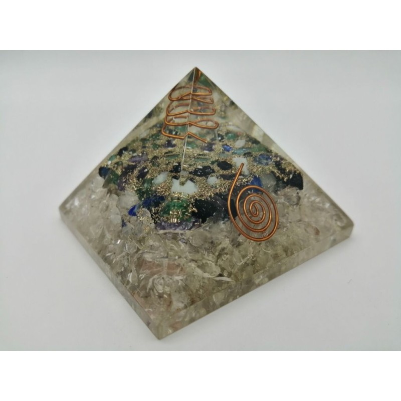 0479CK084 17  PIRAMIDE ORGONICA CRISTAL