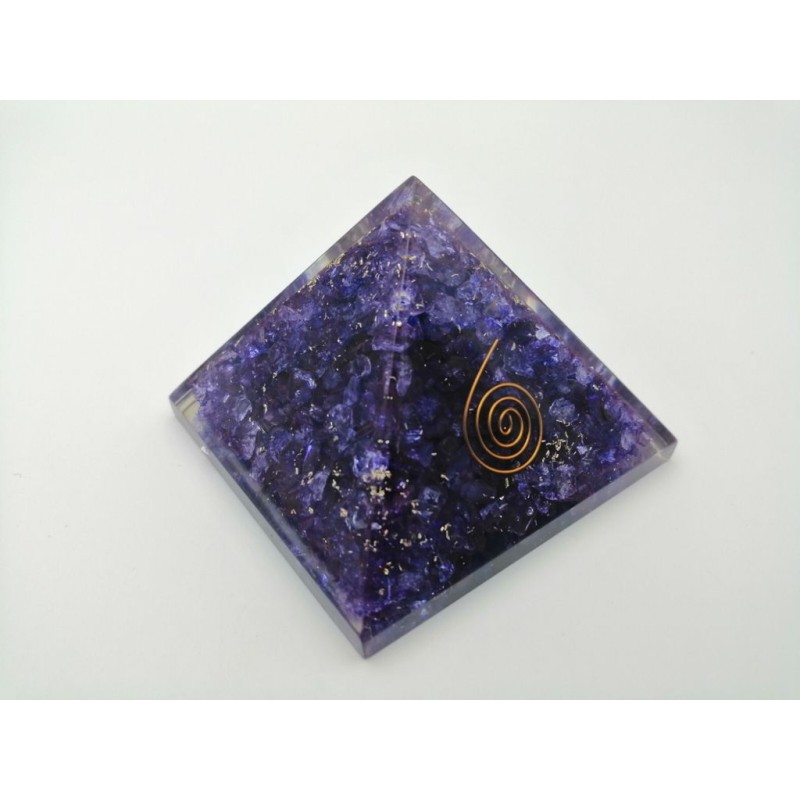 0479CK084 2  PIRAMIDE ORGONICA ONICE VIOLA