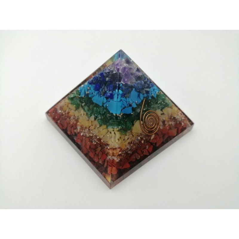 0479CK084 3  PIRAMIDE ORGONICA MIX CHAKRA
