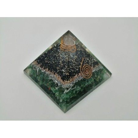 0479CK084 4  PIRAMIDE OSSIDIANA NERA/AVV.