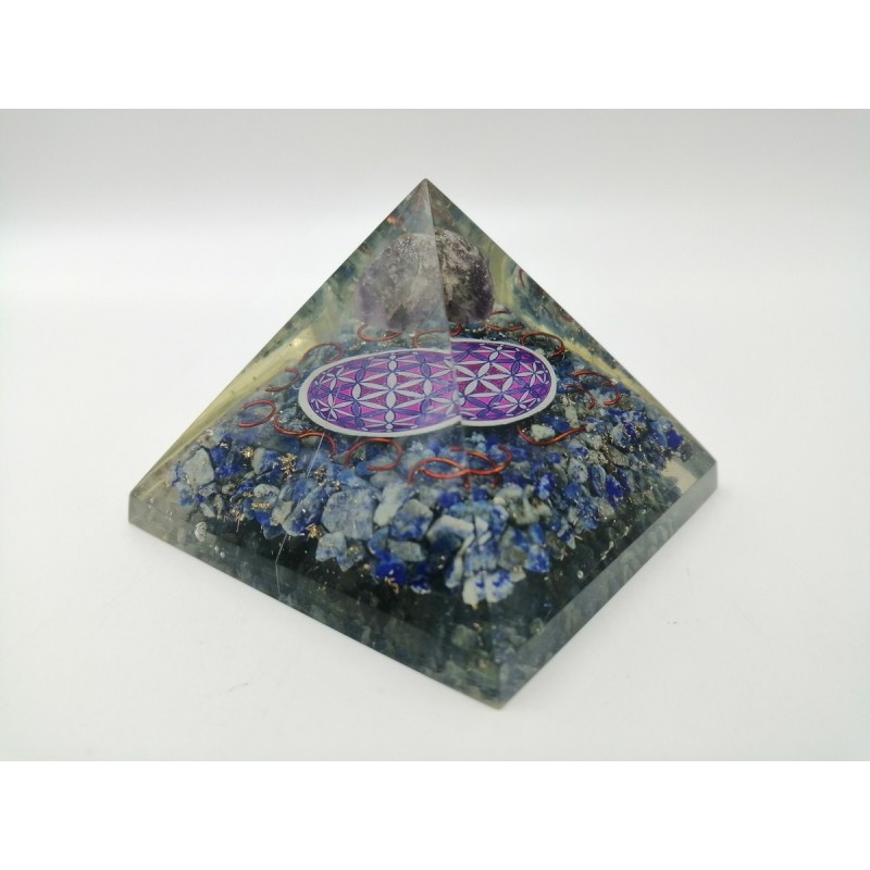 0481CK084 5  PIRAMIDE CHAKRA LAPIS LAZZULI