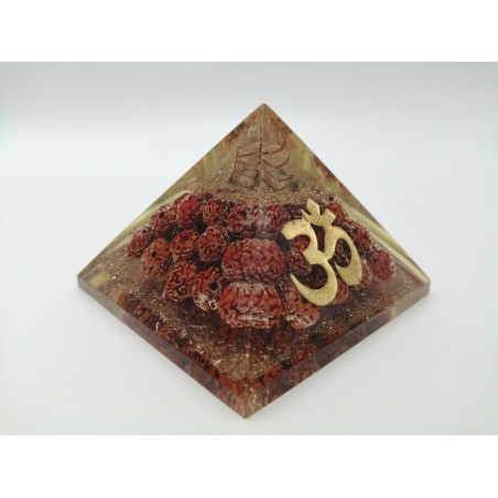 0481CK084 6  PIRAMIDE  CHAKRA  RUDRASKHA