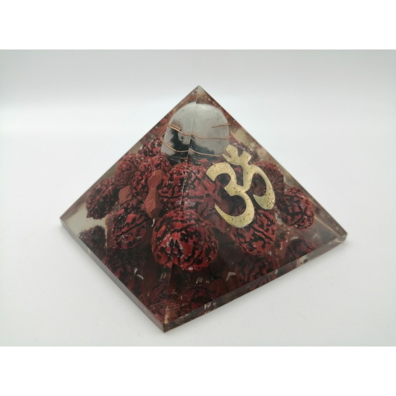 0481CK084 7  PIRAMIDE  CHAKRA  RUDRASKHA