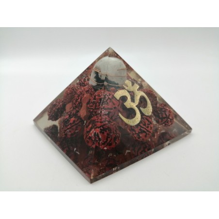 0481CK084 7  PIRAMIDE  CHAKRA  RUDRASKHA