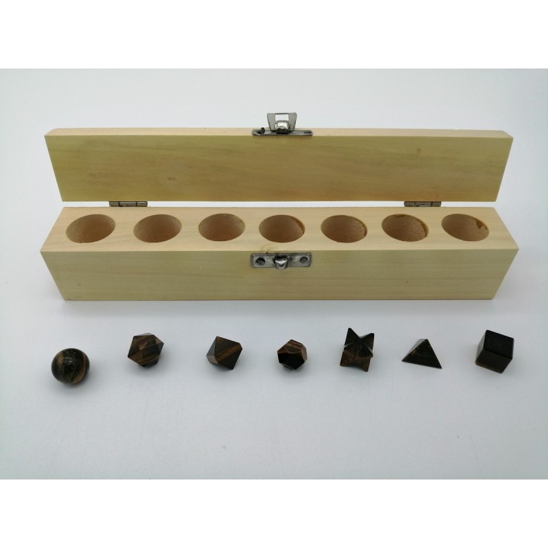 0485CK084  2  BOX IN LEGNO RETT.FORME OCCHIO DI T