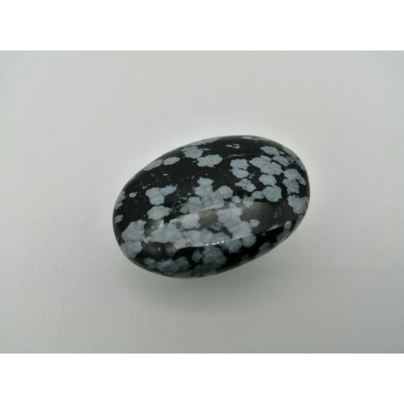 0497CK084 12  PALM STONE OSSIDIANA FIOCCO DI NEVE