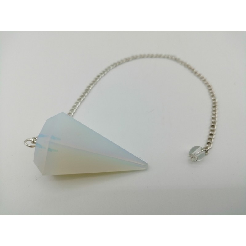 0499CK084 6  PENDULUM  CHAKRA OPALITE