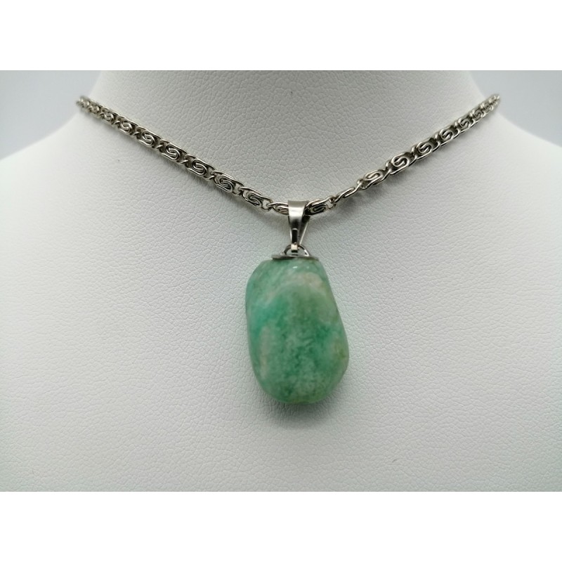 0561MZ016 15  CIONDOLO PICCOLO AMAZZONITE