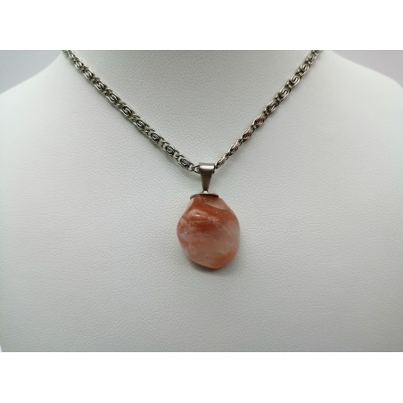 0561QS016 23  CIONDOLO PICCOLO QUARZO ROSSO