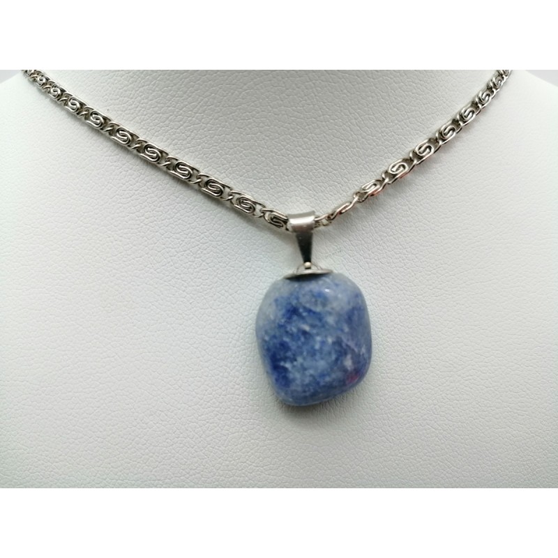 0561QU016 2  CIONDOLO PICCOLO QUARZO BLU