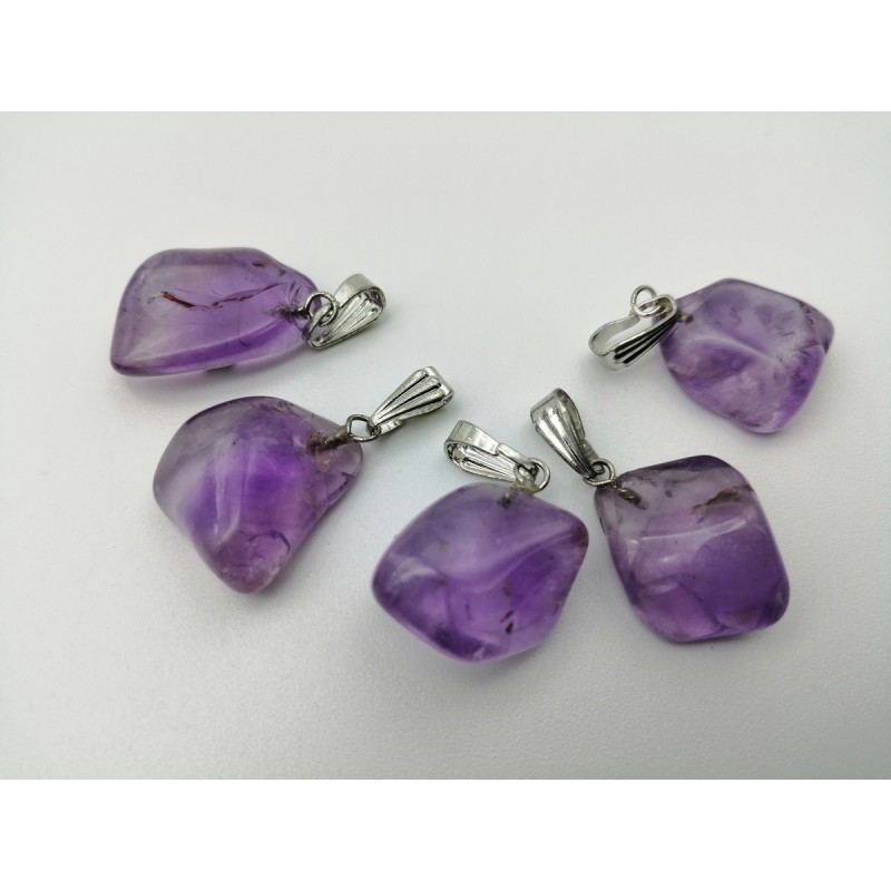 0562AE016 3  CIONDOLO MEDIO AMETISTA