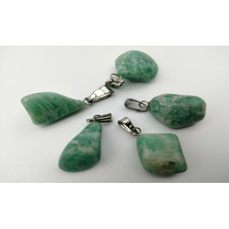 0562MZ016 18  CIONDOLO MEDIO AMAZZONITE