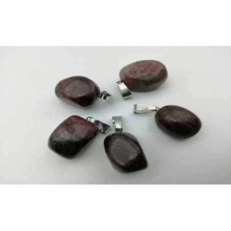 0562RE016 16  CIONDOLO MEDIO RODONITE