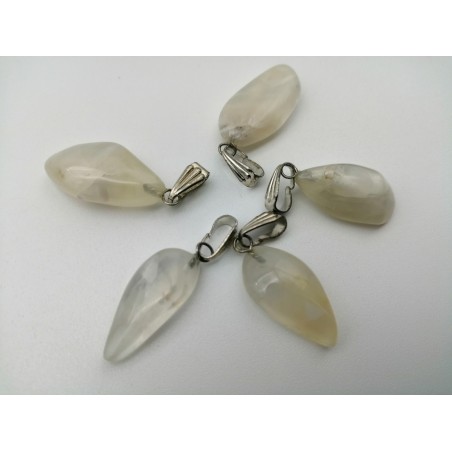 0563PU016 43  CIONDOLO GRANDE PIETRA DI LUNA