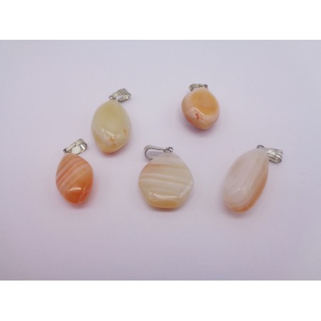 0564AP016 16  CIONDOLO AGATA ARANCIO