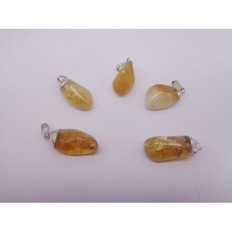 0564CN016 15  CIONDOLO CITRINO