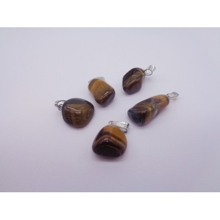 0564CR016 14  CIONDOLO OCCHIO DI TIGRE