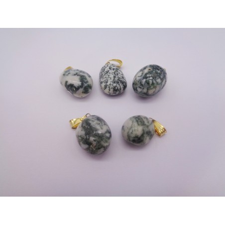 0564DT016 1  CIONDOLO AGATA DENTRITICA